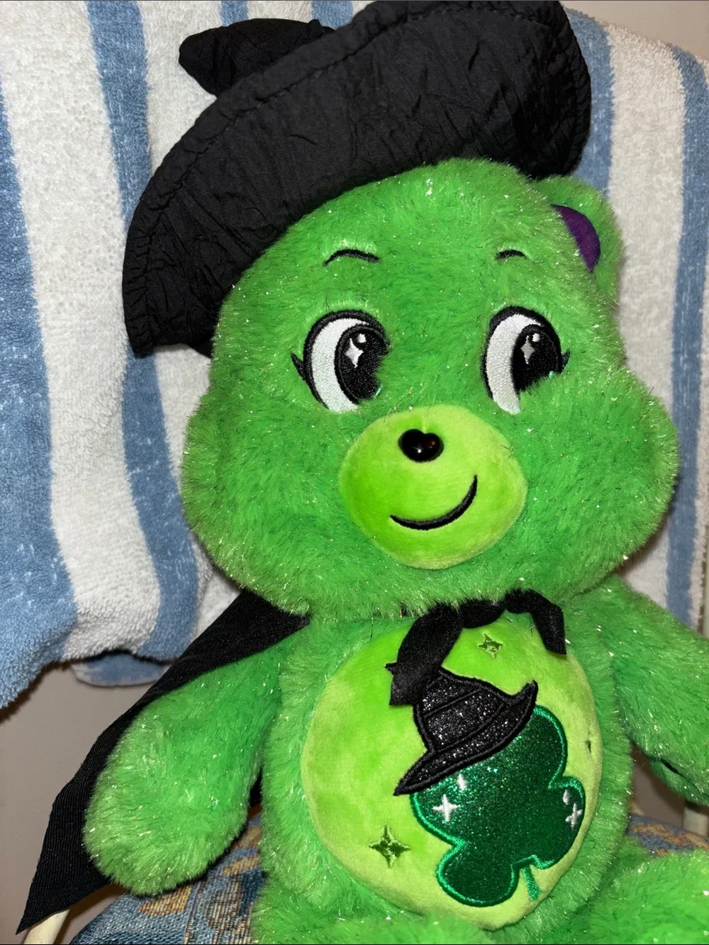 Care Bears Wicked Elphaba good luck bear - good condition